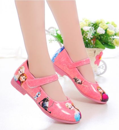 Giày búp bê bé gái hình elsa - mẫu mới tl96