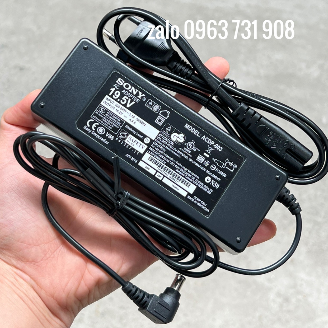 Adapter nguồn  tv sony 19.5V 4.4A 86W chính hãng