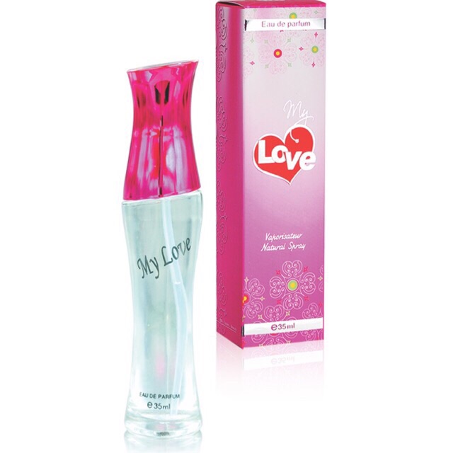 Nước hoa My Love hồng 35ml đủ mùi
