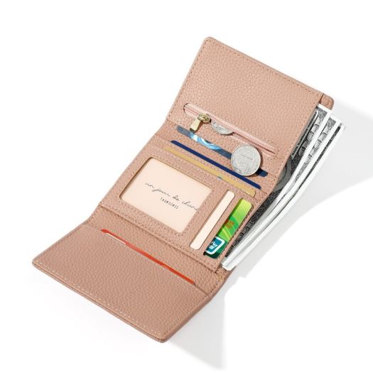 ℗  Ví nữ cầm tay TAOMICMIC mini ngắn nhỏ gọn bỏ túi nhiều ngăn thời trang cao cấp LOT STORE  VD439