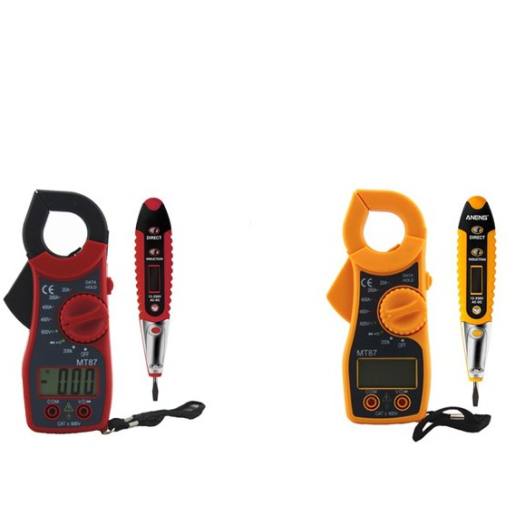 Đồng hồ đo điện vạn năng Ampe kìm + bút thử điện cảm ứng đa chức năng CTFAST tiện dụng