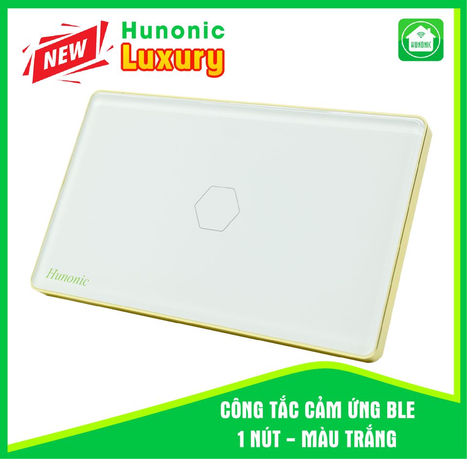 Công tắc hunonic luxury - 01 nút