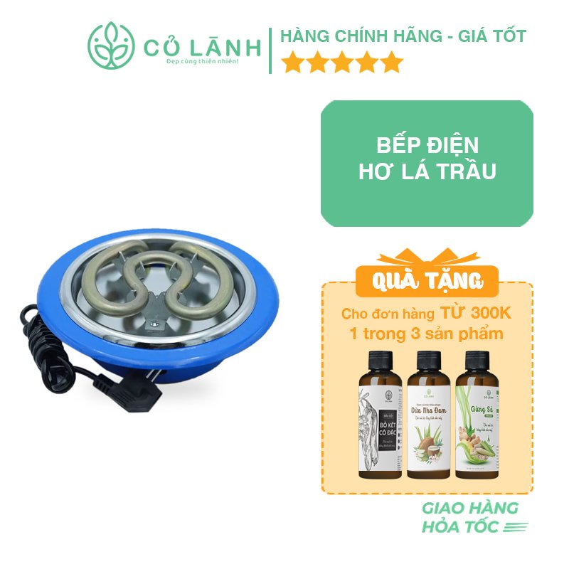 Bếp điện hơ lá trầu 1000w - bếp điện hơ lá trầu cho mẹ và bé