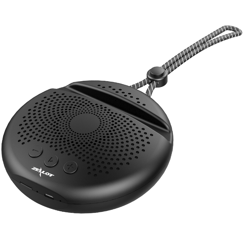 ZEALOT S24 Loa Bluetooth di động Không dây ngoài trời Âm thanh nổi nhỏ với giá đỡ điện thoại
