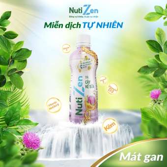 Trà Thảo Mộc Cây Kế Sữa Nutizen Chai pet 290ml - Thương Hiệu NUTIFOOD - CIRINO