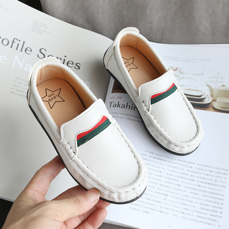 White loafers clearance for kids