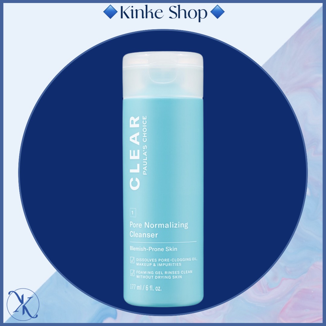 🔸 Sữa rửa mặt dạng gel ngăn ngừa mụn Paula’s Choice Clear Pore Normalizing Cleanser 177 ml