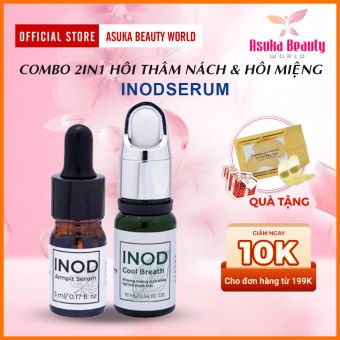 Combo 2IN1 Gồm Serum Khử Hôi Nách, Hôi Chân Và Hôi Miệng Inod Huyền Phi