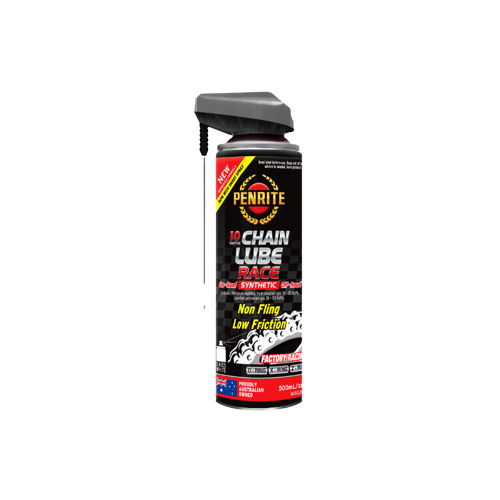 [HCM]Xịt dưỡng sên bôi trơn sên PENRITE 10th CHAIN LUBE RACE 500ml