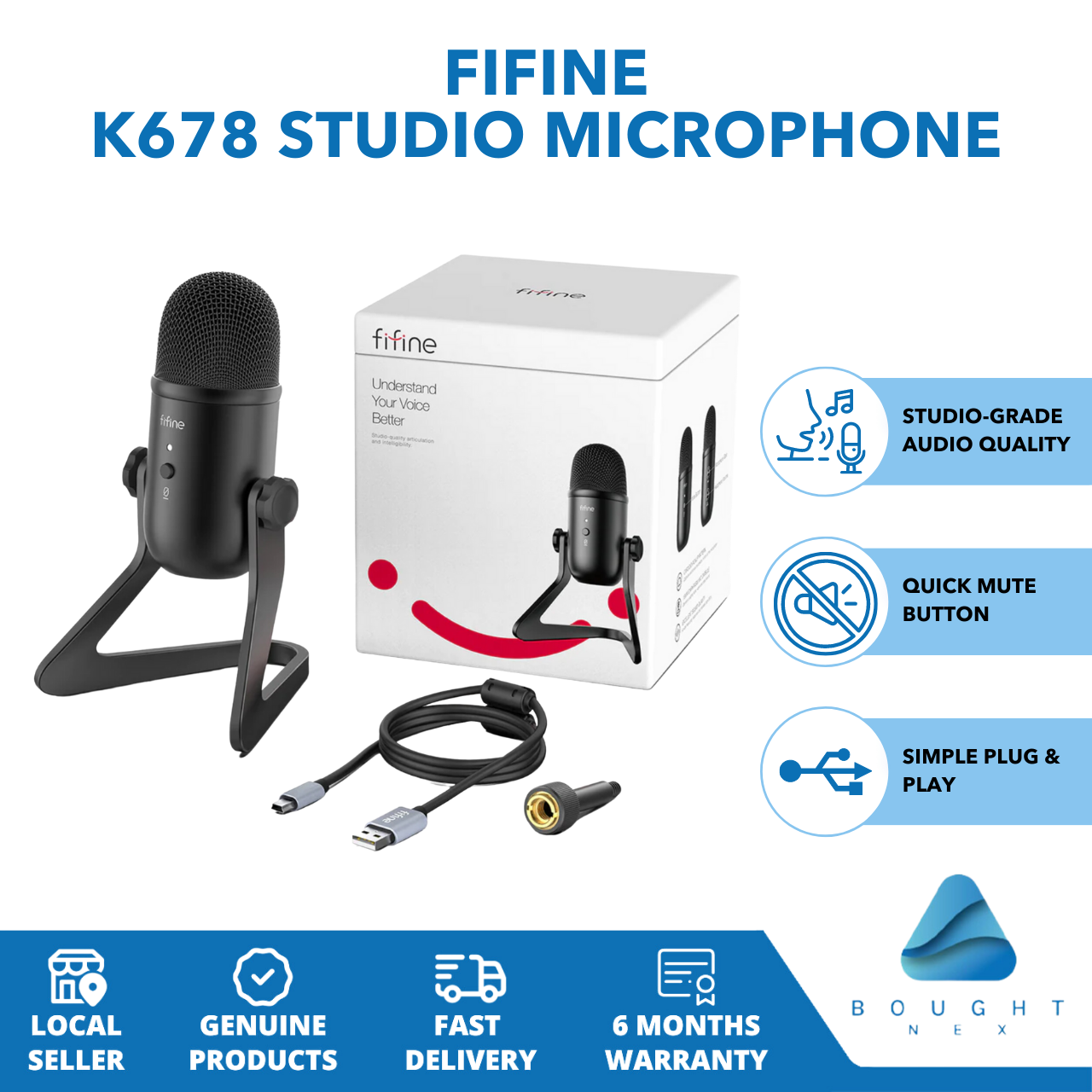 Fifine USB Microphone sale: 27% off