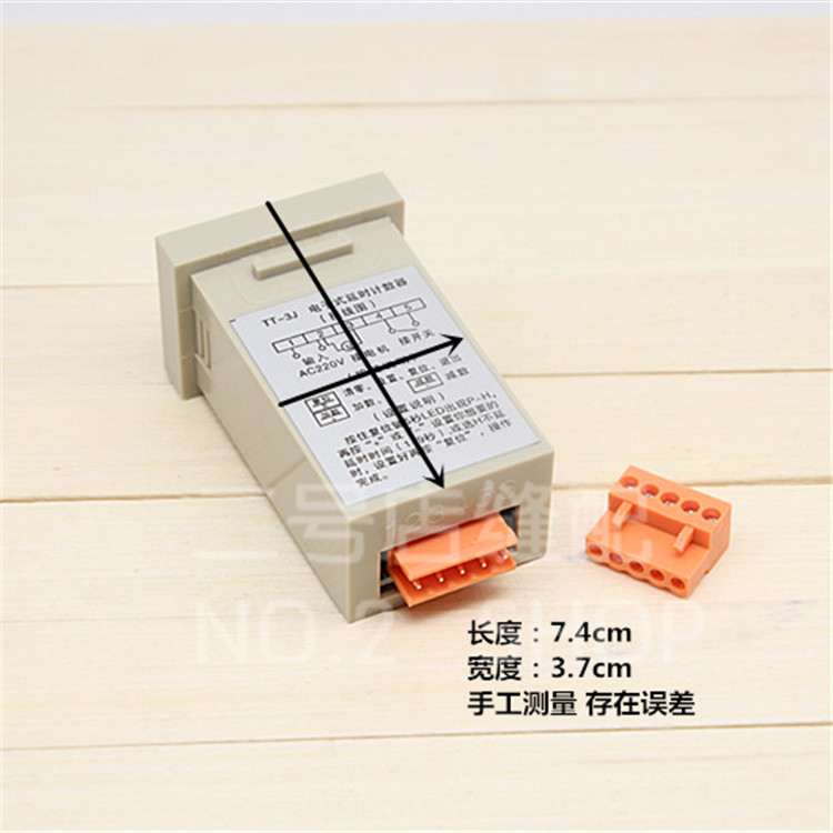 Đồng hồ đếm sản lượng máy cắt đầu bàn điện tử 5 chân