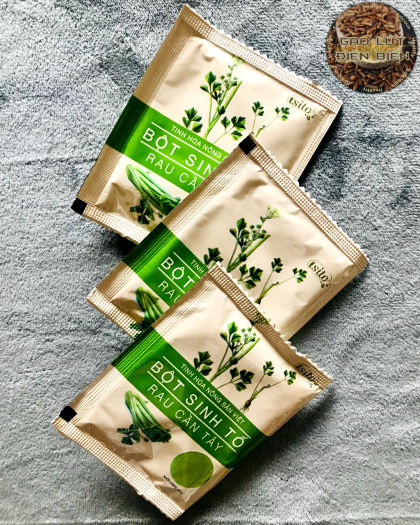 Bột rau sấy lạnh Isito, bột sấy lạnh.