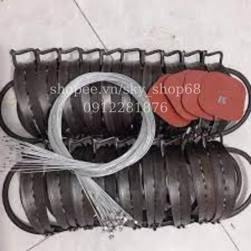 Cạm bẫy chồn- cạm bẫy chuột- cạm bẫy thú lớn tặng nẫy và bàn đạp loại cạm 14cm