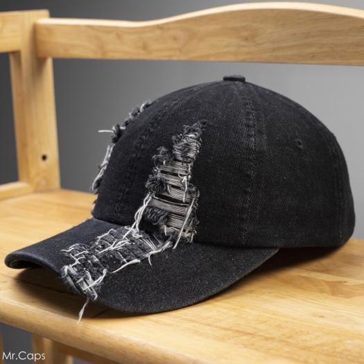 NÓN KẾT JEAN RÁCH SIÊU NGẦU, MŨ LƯỠI TRAI JEAN RÁCH BỤI