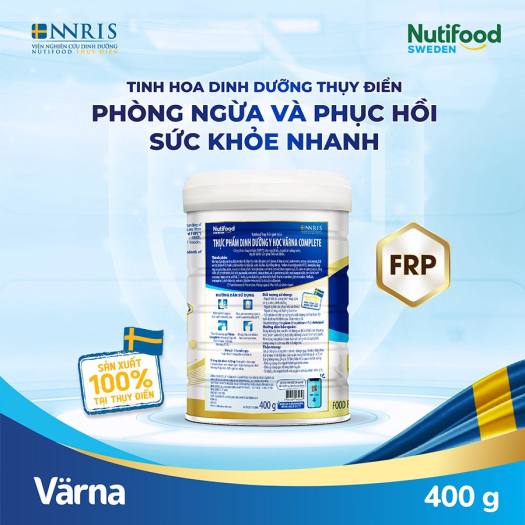 [ FREESHIP MAX ]Sữa Bột Nutifood Varna Complete dinh dưỡng đến từ Thụy Điển, Phòng Ngừa và Phục Hồi Sức Khỏe Nhanh Dành Cho Người Lớn
