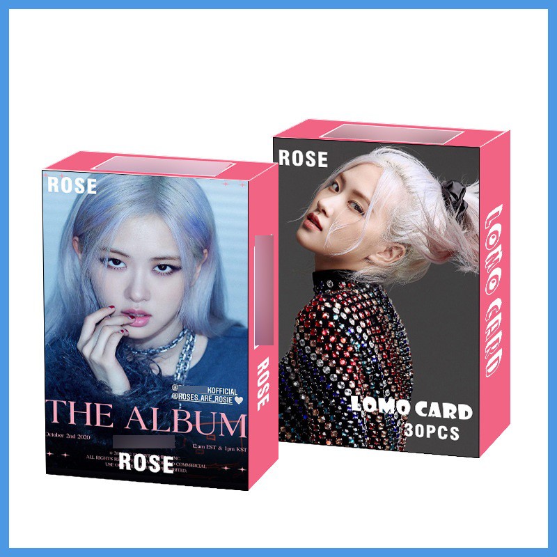 Hộp ảnh blackpinh 30 ảnh rose