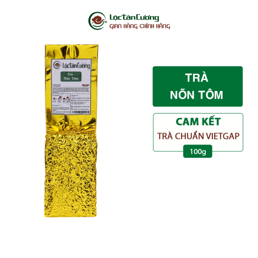 Trà Thái Nguyên Nõn Tôm Túi 100g Lộc Tân Cương - Trà Tân Cương Thái Nguyên