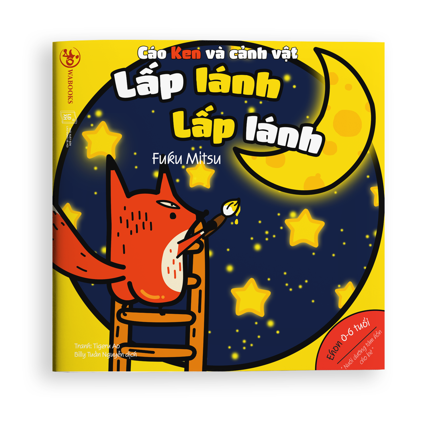 Sách - ehon nhật bản điều kì diệu của âm thanh - cáo ken và cảnh vật lấp lánh.