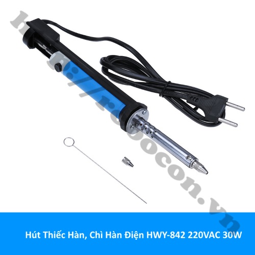 Hút thiếc hàn, chì hàn điện hwy-842 220vac 30w