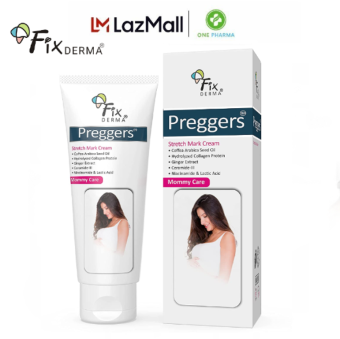 Kem mờ, ngừa rạn da Fixderma Preggers Stretch Mark Cream 60g