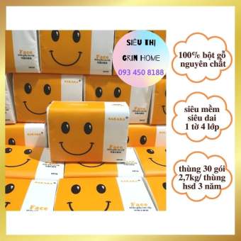 THÙNG 30 GÓI GIẤY ĂN CAO CẤP SAKARA SIÊU MỀM, SIÊU MỊN, SIÊU DAI, BỐN LỚP HÀNG NHẬP KHẨU