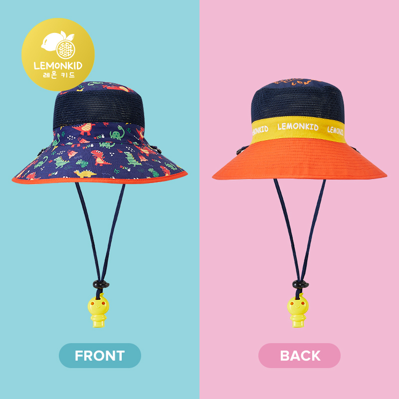 Lemonkid Dinosaur Children Sunscreen Mesh Hat Boy Baby Girl Cute Animal Unicorn Tiger Kid Sun Hat LK