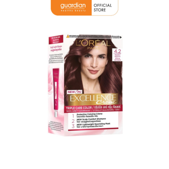 Thuốc nhuộm tóc L'oreal Paris Excellence Creme #4.2 Màu Nâu Ánh Tím (172ml)