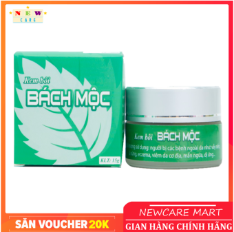 Kem bôi da Bách Mộc hỗ trợ chàm, viêm da, nấm, hắc lào lang ben...