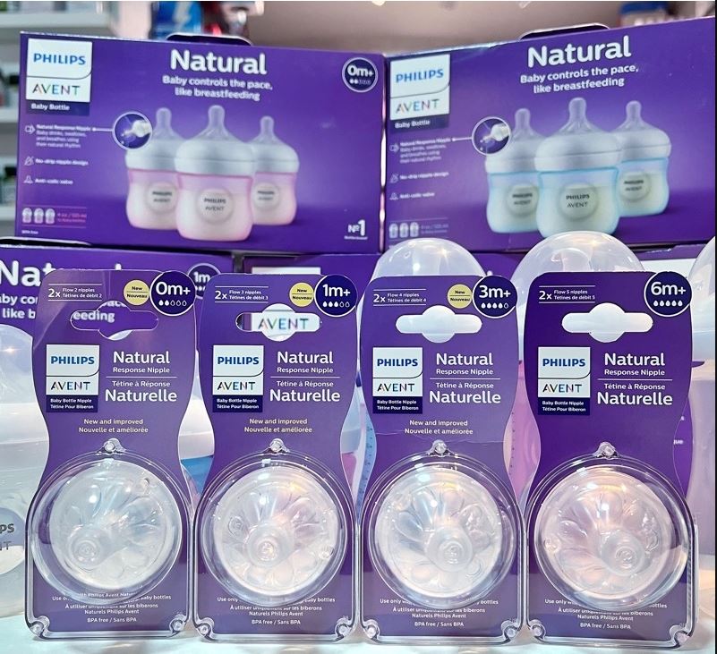 Núm Ty Bình Sữa Avent Natural