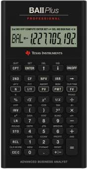 Máy Tính Tài Chính Texas Instruments BA II Plus Professional Financial Calculator Máy Tính Tài Chánh