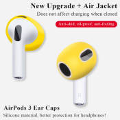Silicone AirPods Ear Caps - Apple AirPod 3 Accessories