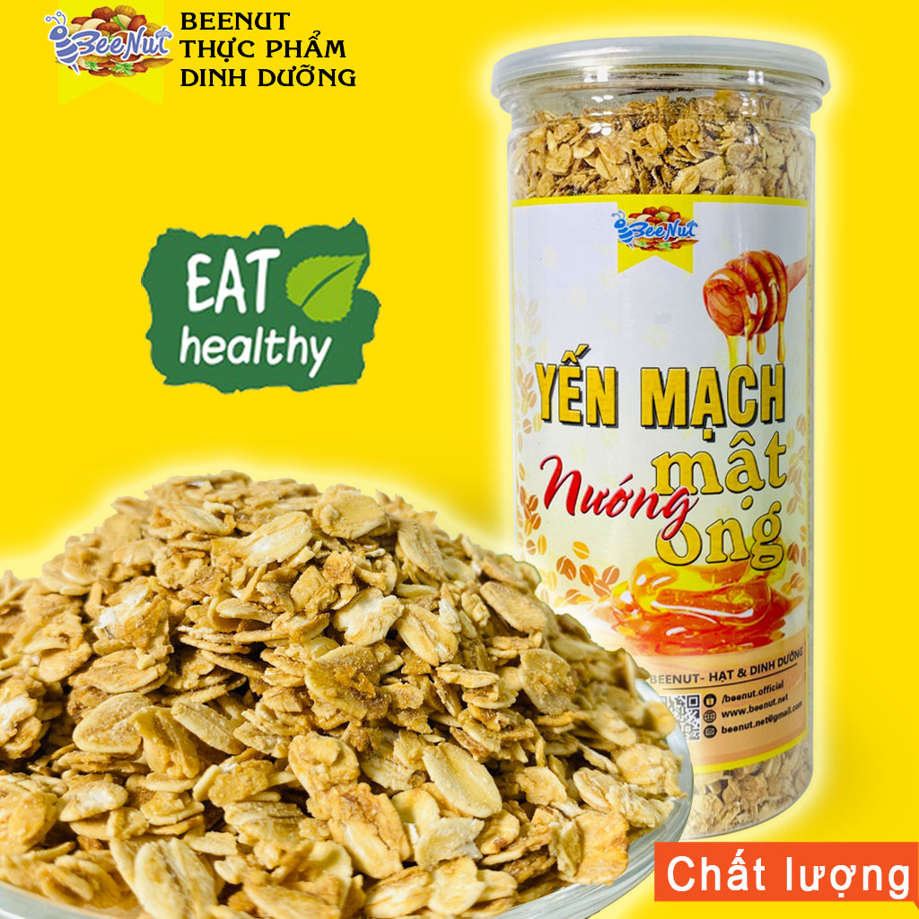 Oat baking honey taste traditional 250g, 500g-food healthy beenut