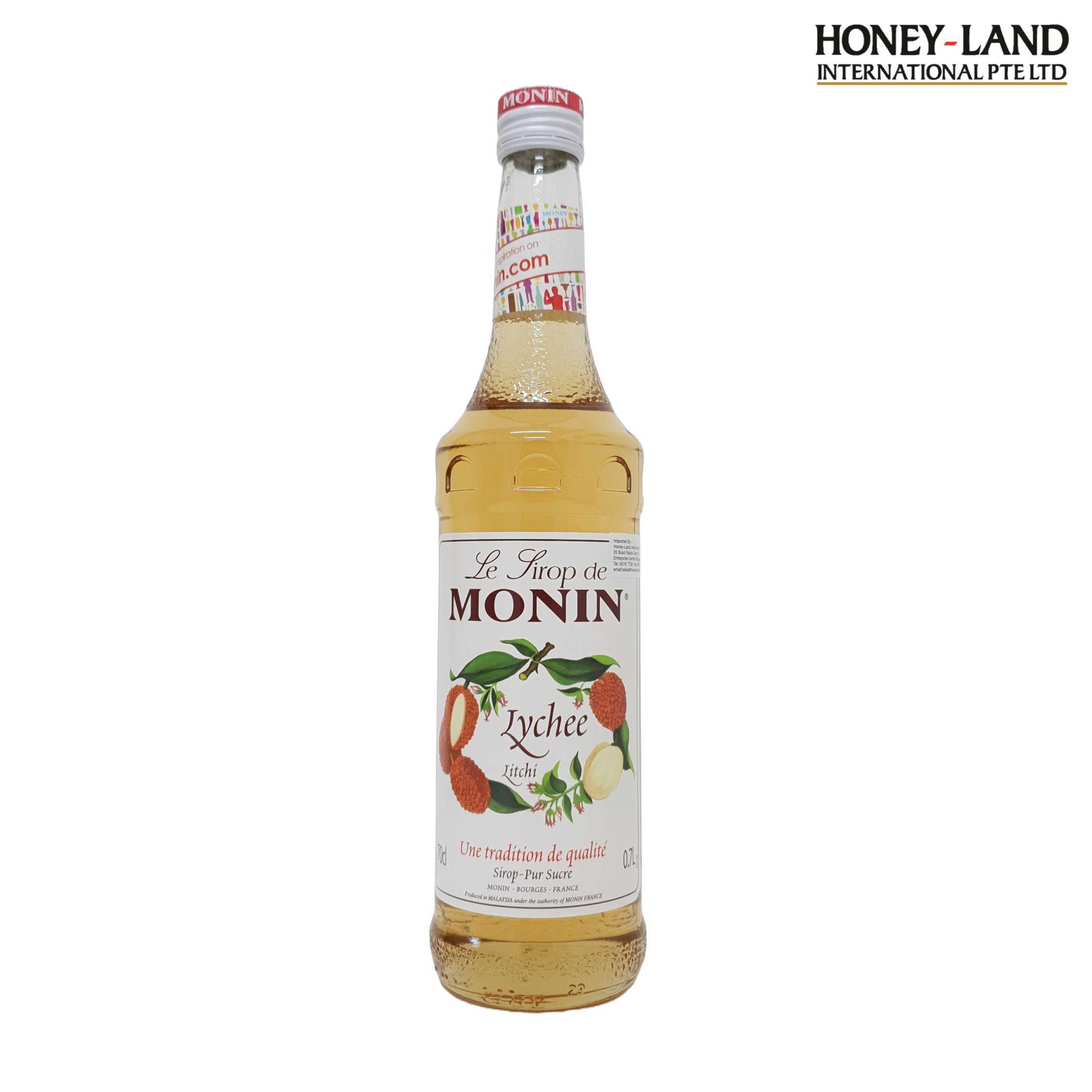 Lychee Syrup Monin 700Ml Exotic Flavor For Beverages Lazada