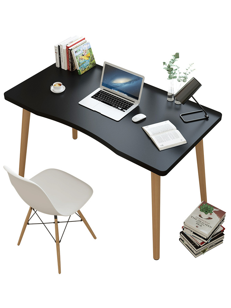 Ready StockWriting Table Home Office Desks Nordic Computer Modern Simple Study Table Meja Belajar Menulis ( Black / Wh