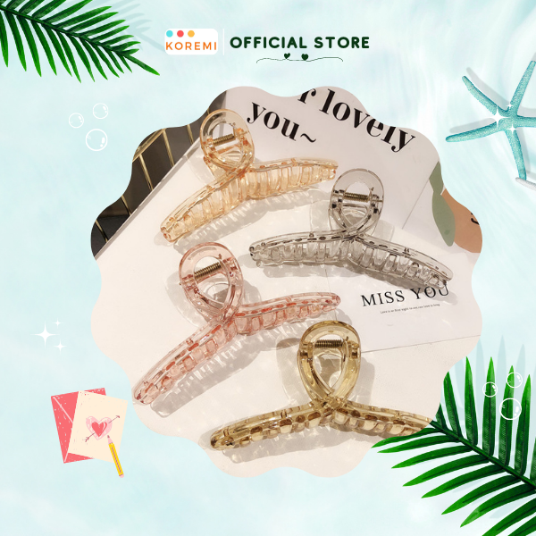 Kẹp tóc càng cua Limpid Y ♥︎ style Korean ♥︎