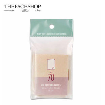 GIẤY THẤM DẦU OIL BLOTTING LINENS BUVARDS MATIFIANTS THE FACE SHOP 70 MIẾNG