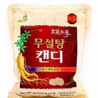 Kẹo Sâm Không Đường Trắng Hàn Quốc (500g) - Dành cho Người Tiểu Đường