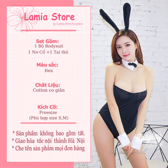 Bodysuit Nữ Sexy Cosplay Thỏ Bunny Sexy - Bộ Đồ Ngủ Cosplay Sexy Nữ Hóa Trang Thú Cưng Sẵn Hàng _ Lamia Store _ T1300