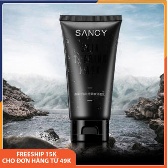 Sữa rửa mặt nam cao cấp SANCY làm sạch sâu giảm mụn, kiềm dầu, dưỡng ẩm và giữ ẩm cho da, sáng da, không ăn nắng, làm săn và tăng độ đàn hồi cho da, sữa rửa mặt trắng da dành cho nam giới Melystore SPT110036