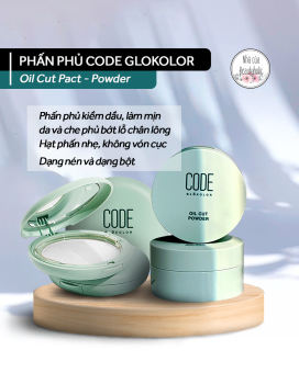 Phẩn phủ kiềm dầu CODE GLOKOLOR OIL CUT