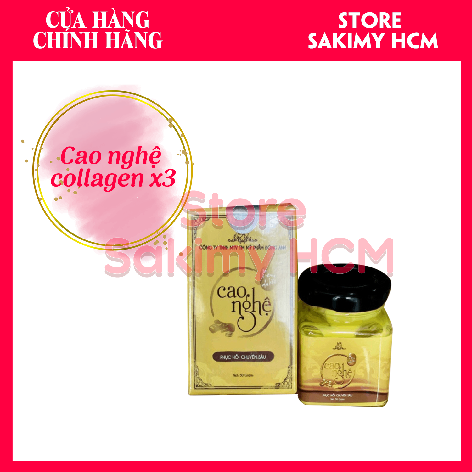 Cao nghệ X3 Đông Anh 50gr chính hãng, dưỡng ẩm, giảm thâm nám, trắng da hiệu quả