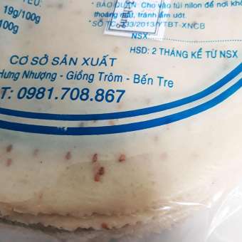 bánh phồng sơn đốc nếp đặc biệc 20 bánh