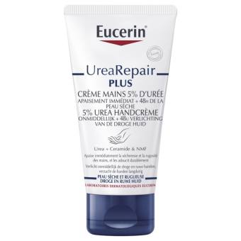 Kem dưỡng da tay EUCERIN UREA REPAIR PLUS 5% 75ml dưỡng siêu tốt