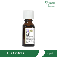 Aura Cacia Clary Sage Pure Essential Oil 15mL