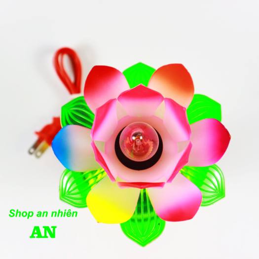 Cặp 2 Đèn thờ hoa sen chất lượng cao, 1 cặp rất đẹp, đèn để ban thờ phật, ông địa - đèn thờ phật đèn bàn thờ đèn thờ cúng