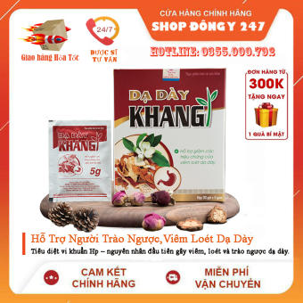 Dạ Dày Khang 👍 [CHÍNH HÃNG] ❤️ Lựa Chọn Cho Người Trào Ngược, Viêm Loét Dạ Dày, Khuẩn HP