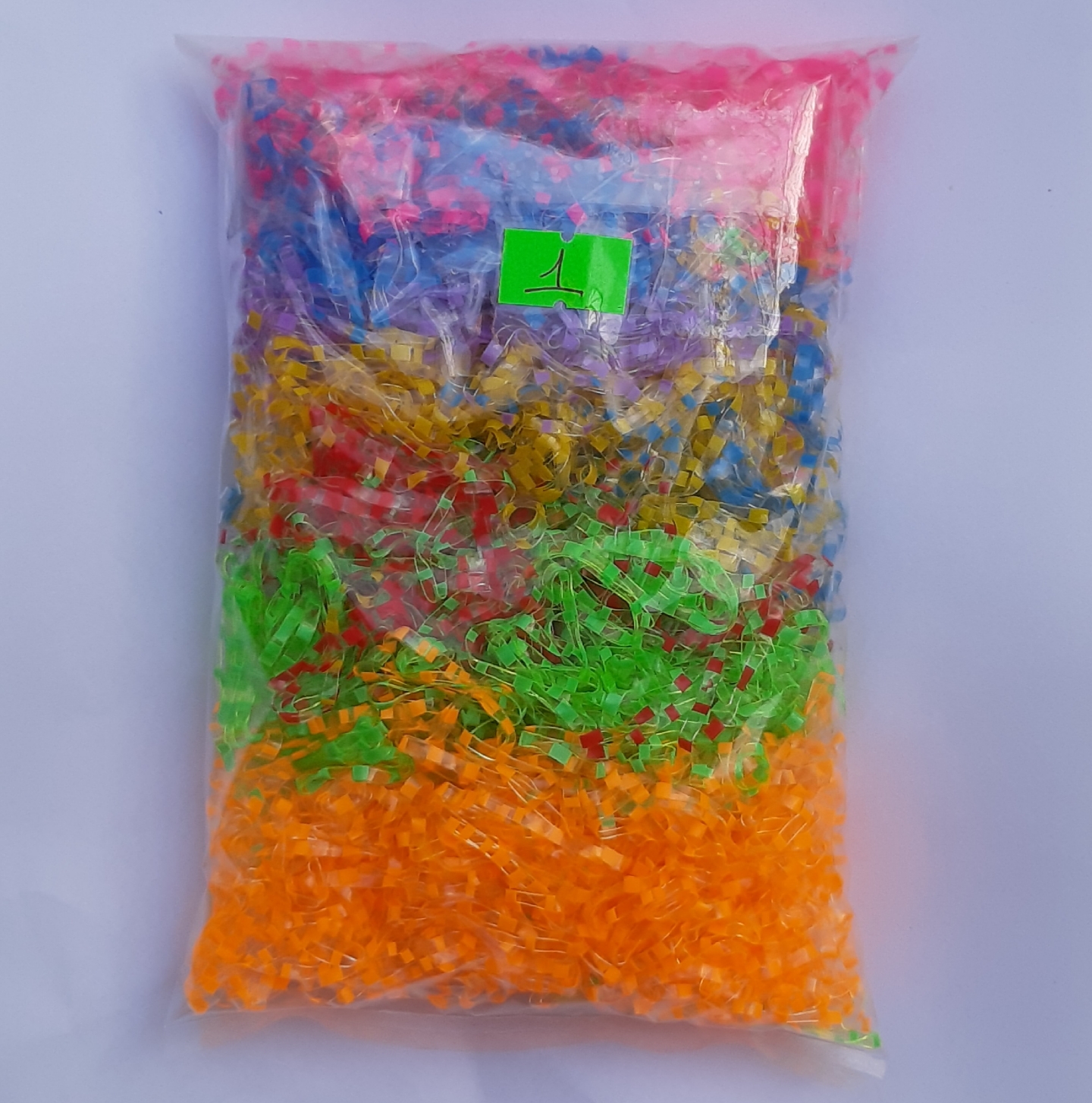 Túi 50g thun (chun) cột tóc nhiều màu cho bé gái