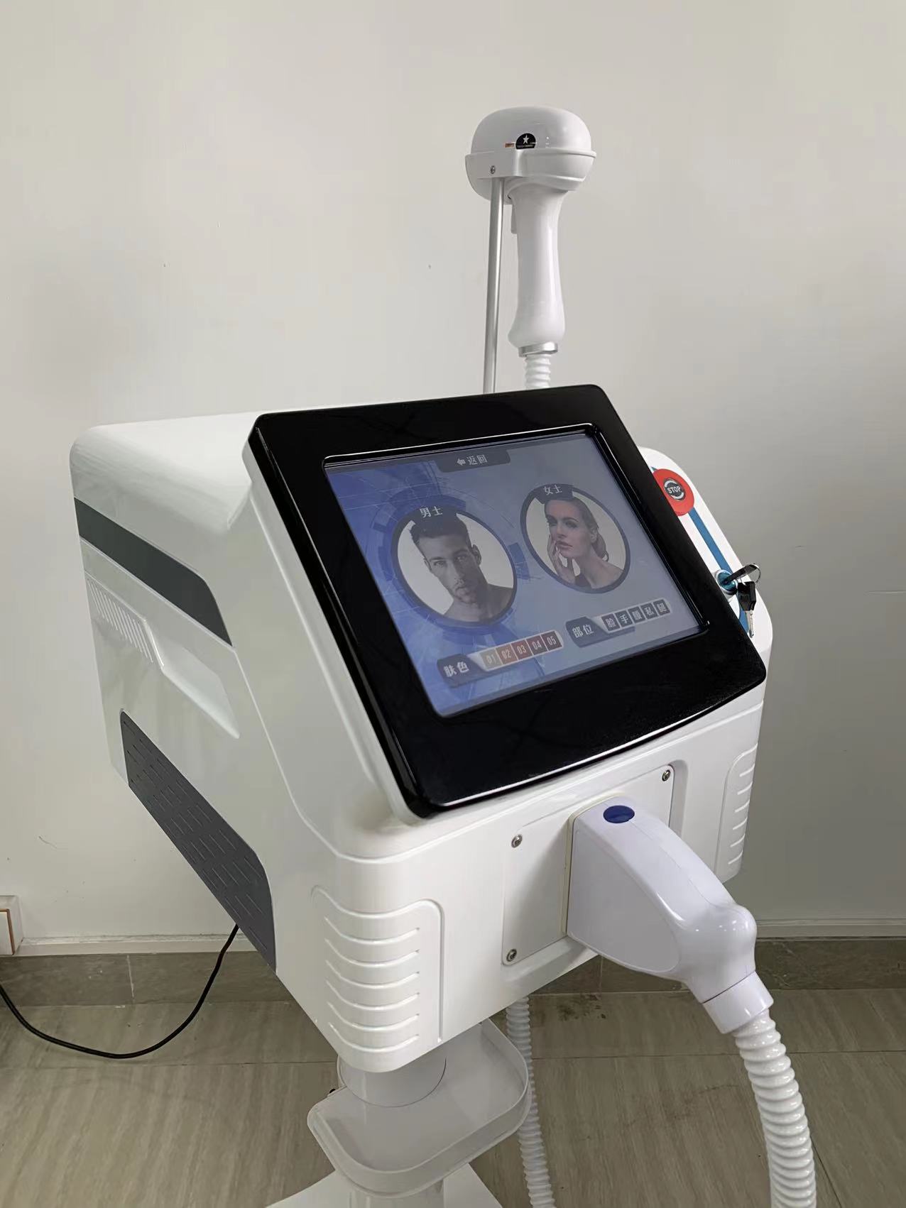 Hot sell laser beauty equipment portable 808nm diode laser 755 808 1064 diode laser hair removal machine