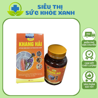 KHỚP KHANG HẢI 👍 [CHÍNH HÃNG] ❤️ KHỚP KHANG HẢI HỘP 60 Viên HỖ TRỢ ĐAU XƯƠNG KHỚP
