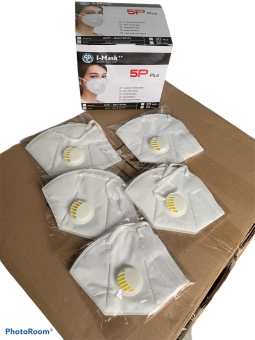 hộp 20 cái Khẩu trang N95 CÓ VAN THỞ IMASK xuất Mỹ, Khẩu trang N95 chính hãng - Hàng có chứng nhận FDA